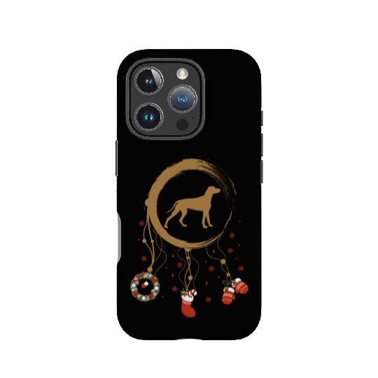 dog dreamcatcher Christmas Weimaraner IPhone Cases