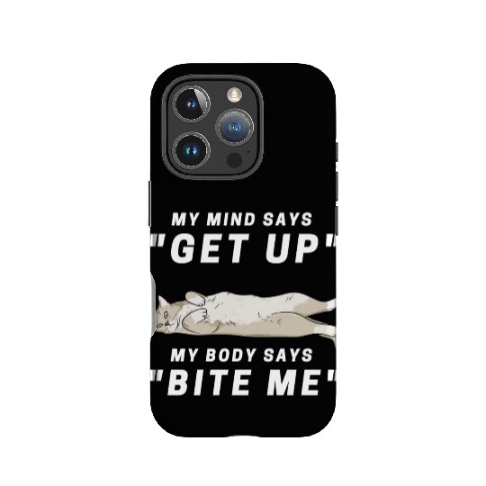 Funny Cat Lazy IPhone Cases