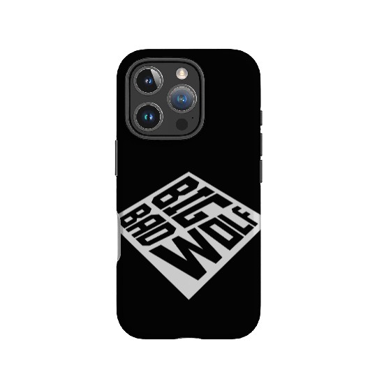 big bad wolf quote IPhone Cases