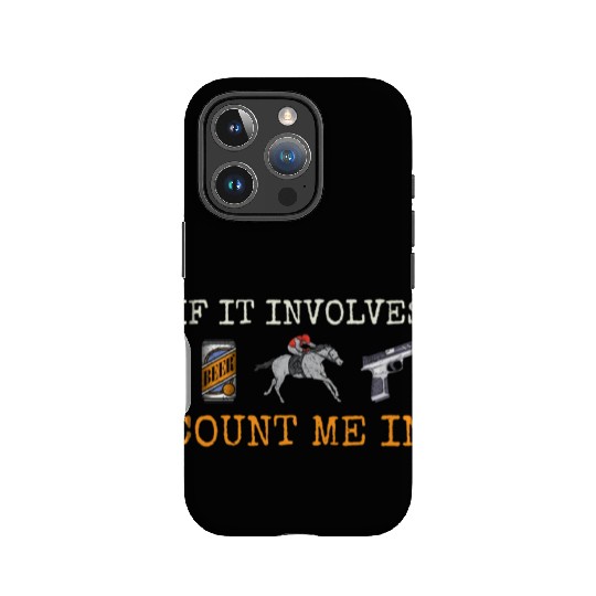 Horse Racing Horse Betting Gambling Beer Drinking IPhone Cases