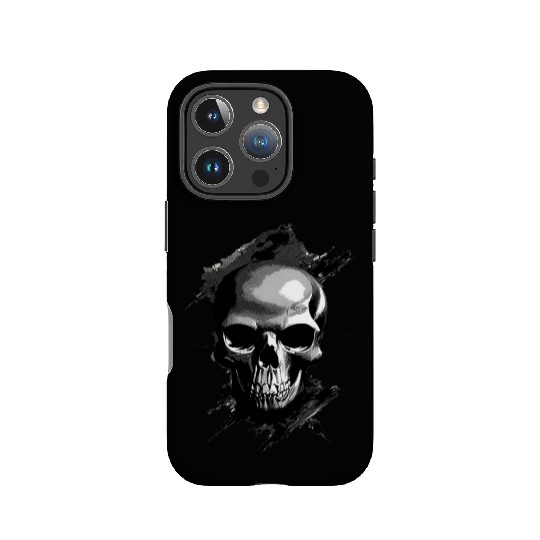 Silver Skull IPhone Cases