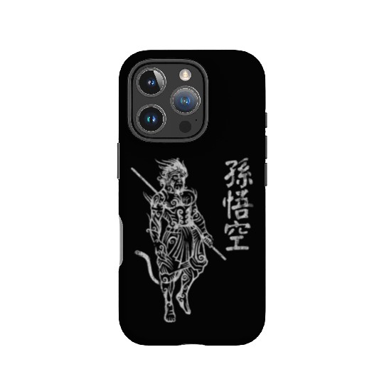 Sun Wukong Monkey King Chinese Characters Letters IPhone Cases
