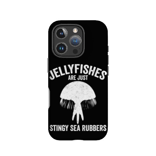 Funny Jellyfish Are Just Stingy Sea Rubbers IPhone Cases