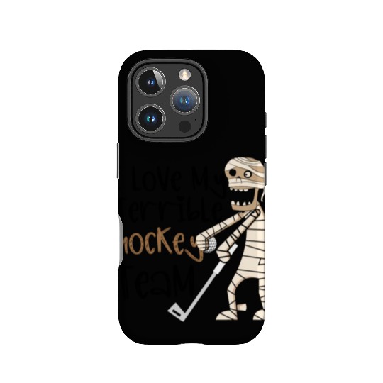 I Love My Terrible Hockey Team ,Zombie Hockey IPhone Cases