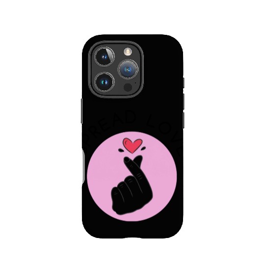 Korean heart symbol - Spread Love Intention Series IPhone Cases