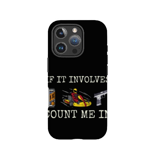 Go Kart Racing Kart Racer Karting Beer Drinking Gu IPhone Cases