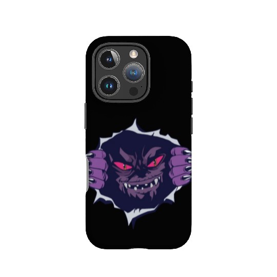 Scary creepy monster Scary creepy monster inspirat IPhone Cases