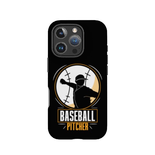 Baseball Pitcher Hobby Player Sayings IPhone Cases