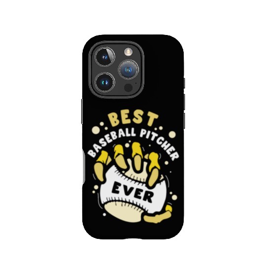 Best Baseball Pitcher Ever Hobby Player Sayings IPhone Cases