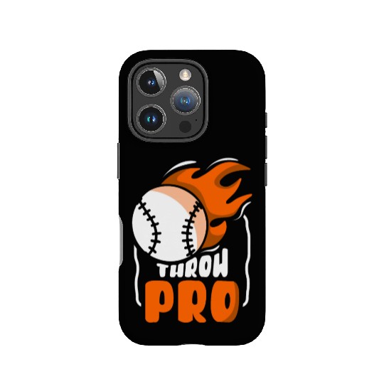 Throw Pro Baseball Pitcher Hobby Player Sayings IPhone Cases