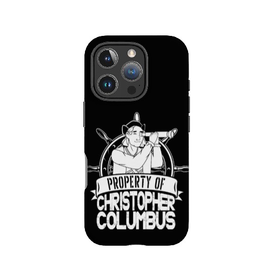 Columbus Day 1492 Helm Telescope IPhone Cases