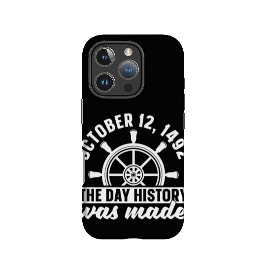 Columbus Day 1492 Sailing IPhone Cases