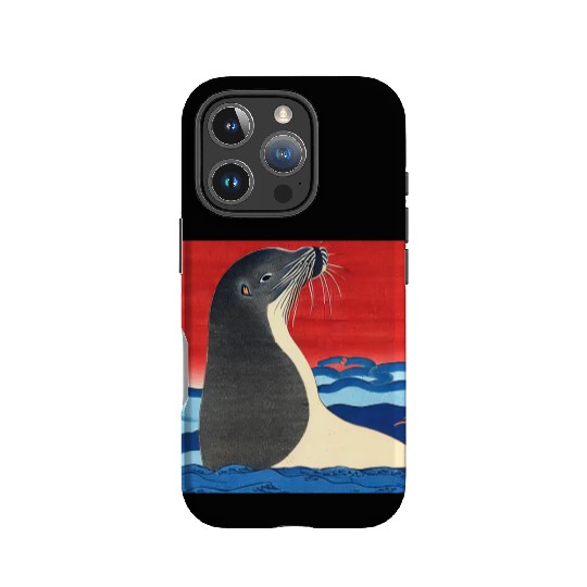 Ukiyo-e Seal, Japanese Print IPhone Cases