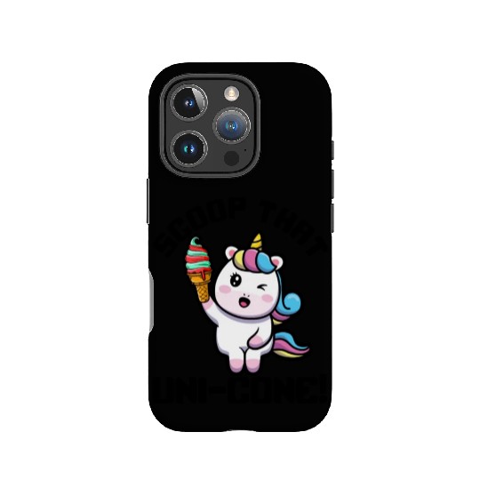 Rainbow Cute Unicorn Ice Cream Lover Mythical IPhone Cases