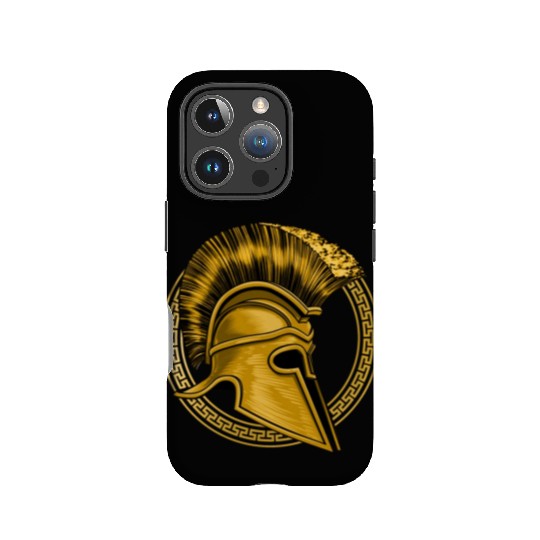 Gold Gladiator Sparta Greek Gym Workout IPhone Cases