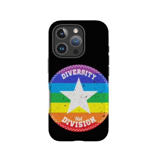 Diversity not Division Peace Love Inclusionn Human IPhone Cases