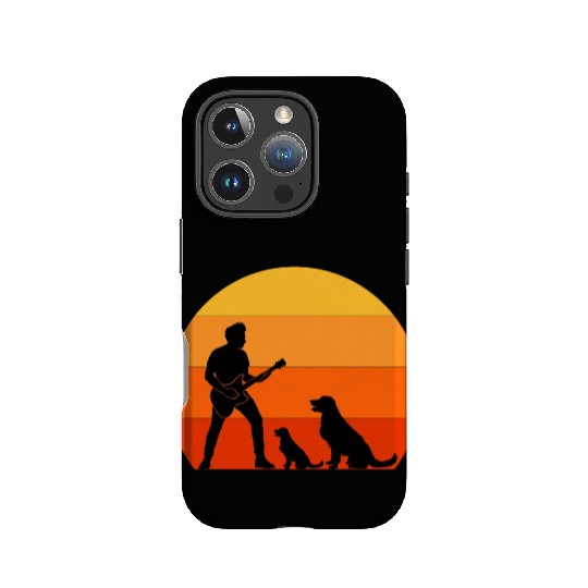 Guitar Player Pet Dog Animal Musician Bassist IPhone Cases
