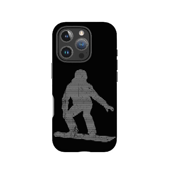 snowboarding IPhone Cases