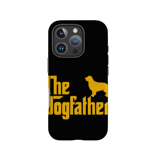 Golden Retriever Dogfather Dog Lover Godfather Sty IPhone Cases