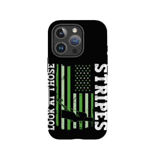 Look At Those Stripes - Lawn Mowing Funny Dad Lawn IPhone Cases