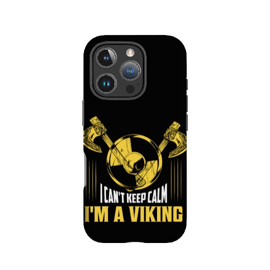 I Can't Keep Calm I'm A Viking Norse Odin IPhone Cases