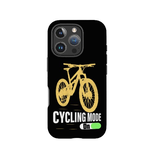 Cycling Mode On Biking Bike IPhone Cases