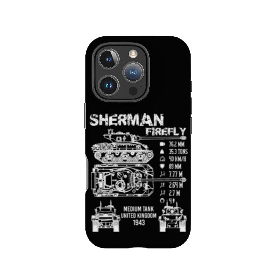 Sherman Firefly Tank Specifications IPhone Cases
