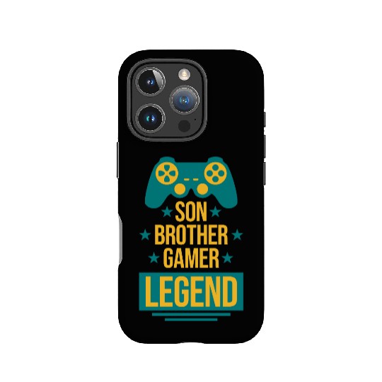 son brother gamer legend IPhone Cases