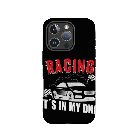 Race Car Dirt Track Racing Funny Racer Race Car IPhone Cases
