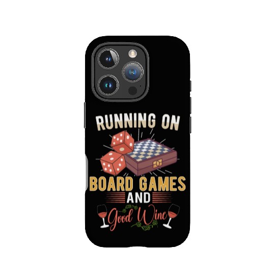 Wine Board Games Chess Board Game Player Gambling IPhone Cases