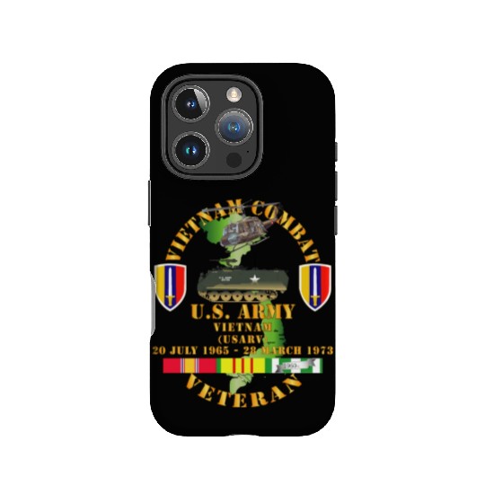 Army Vietnam Combat Veteran US Army Vietnam USARV IPhone Cases