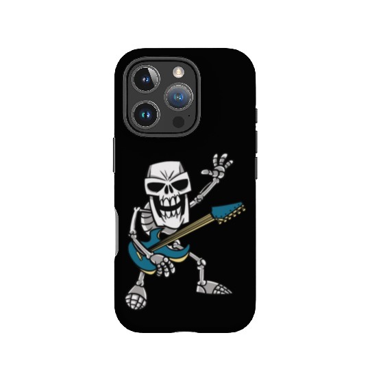 Rock & Roll Skeleton Guitar Music Lover Rockstar IPhone Cases