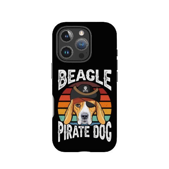 Beagle Pirate Dog IPhone Cases