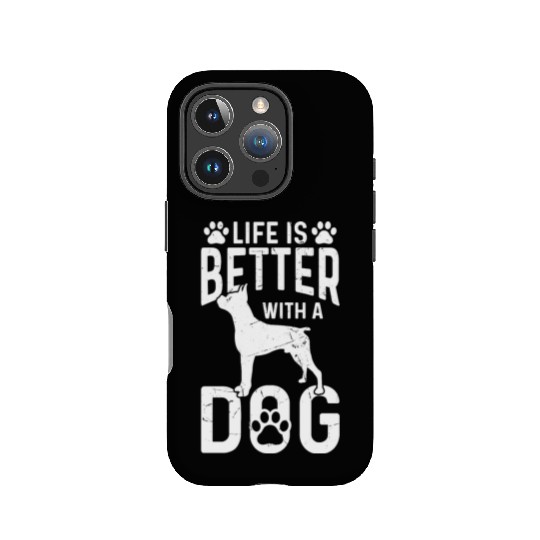 Life Is Better With A Dog IPhone Cases