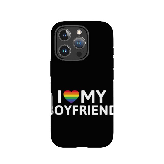 I Love My Boyfriend IPhone Cases