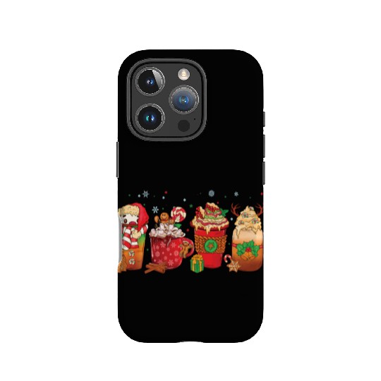 Hot Chocolate Cup Peppermint Mocha IPhone Cases