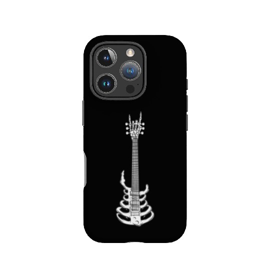 Rock & Roll Skeleton Guitar Music Lover Rockstar IPhone Cases