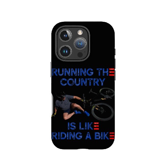 Running The Country Is Like Riding A Bike Biden IPhone Cases
