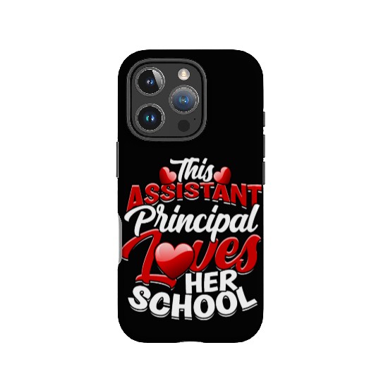 Assistant Principal Back School Teacher Principal IPhone Cases
