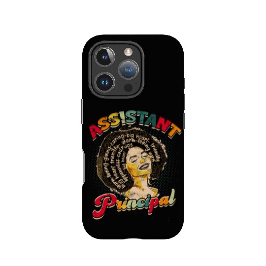 Assistant Principal Back School Teacher Principal IPhone Cases