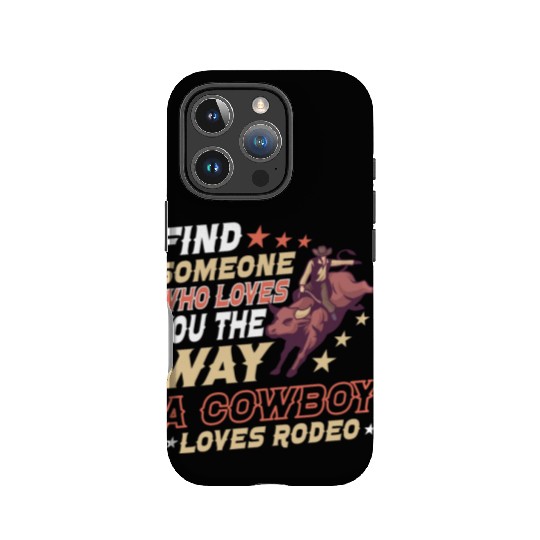 Rodeo Bull Riding Livestock Show Farmer Cattle IPhone Cases