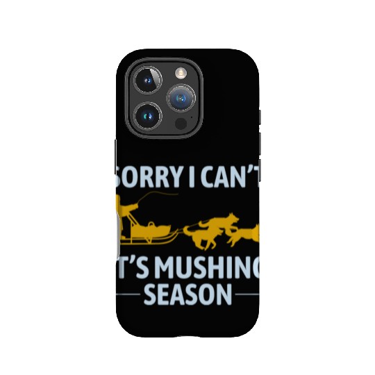 Husky Sledding Sled Dog Racing Alaskan Racers IPhone Cases