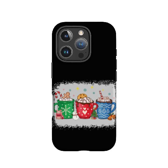Christmas Hot Chocolate Peppermint Mocha IPhone Cases