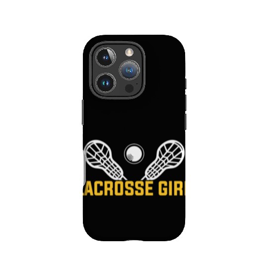 Lacrosse Girl LAX Player Athlete #lax IPhone Cases