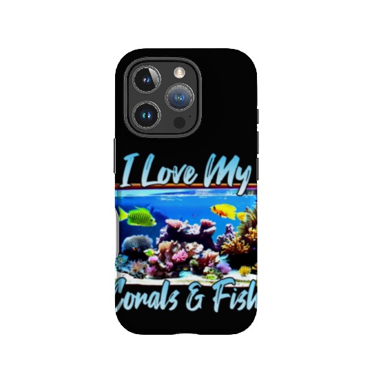 Saltwater aquarium coral fish IPhone Cases