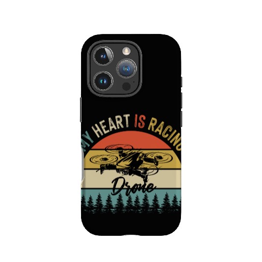 Vintage Retro Drone Racing Racer League IPhone Cases
