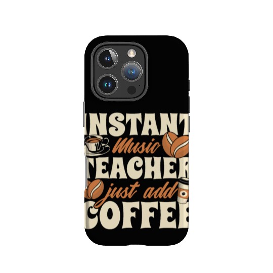 Music Teacher Coffee IPhone Cases