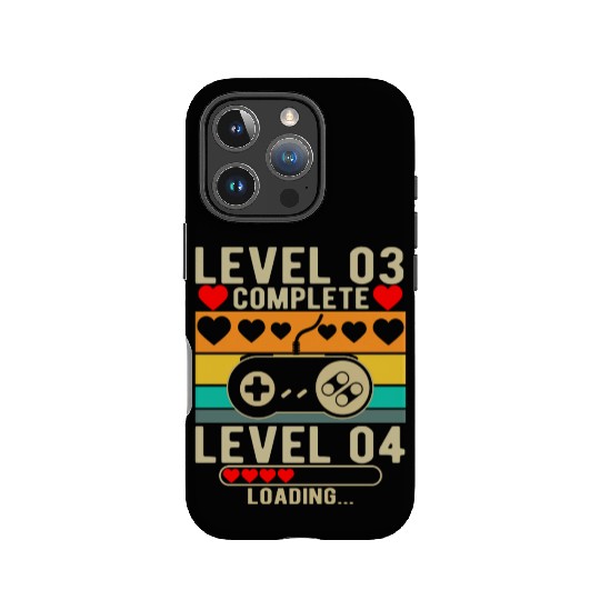 Level 3 Complete 3rd Wedding Anniversary Gamer IPhone Cases