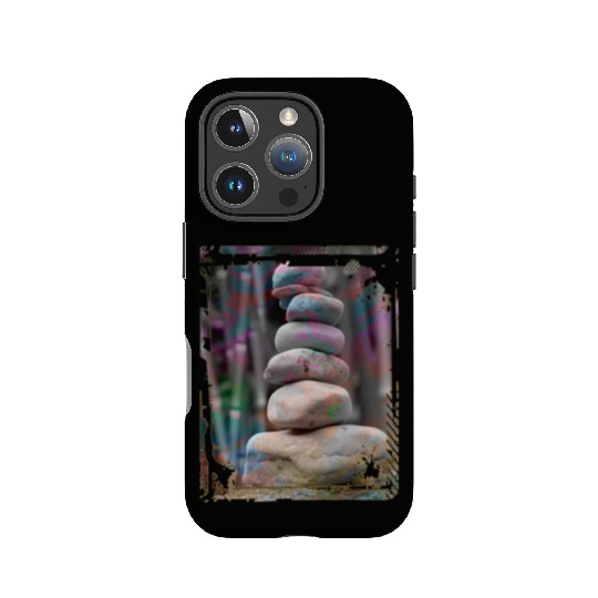 Japan Zen Buddhism Balancing Stones Rocks Bamboo IPhone Cases