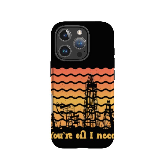 oilfield worker gift - funny oilfield worker IPhone Cases
